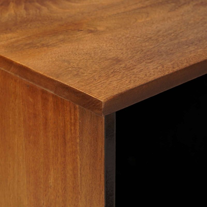 Casa si Gradina - Mobilier - Dulapuri si sifoniere - Dulapuri - Bufet cu usa castan 80 x 33,5 x 75 cm Lemn de mango solid - Infinity.ro