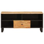 Casa si Gradina - Mobilier - Comode si corpuri - Comode - Cabinet TV cu raft Maro 100 x 33,5 x 46 cm Lemn de mango solid - Infinity.ro