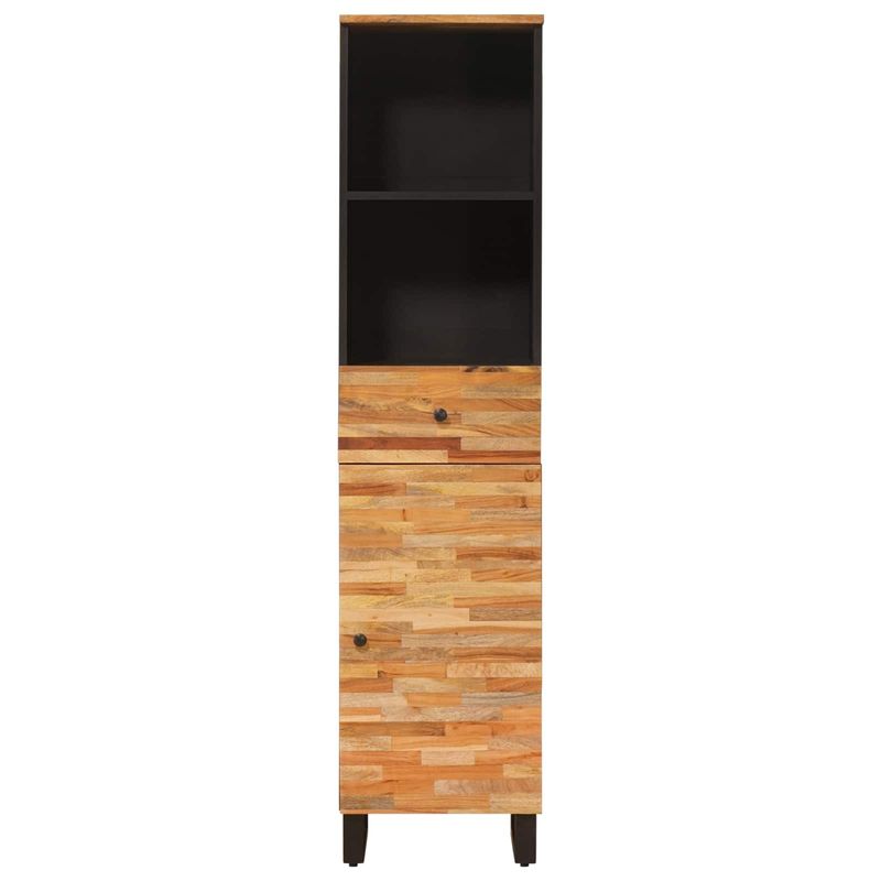 Casa si Gradina - Mobilier - Mobilier baie - Comode baie - Dulap de Baie natural 38 x 33,5 x 160 cm Lemn de mango solid - Infinity.ro