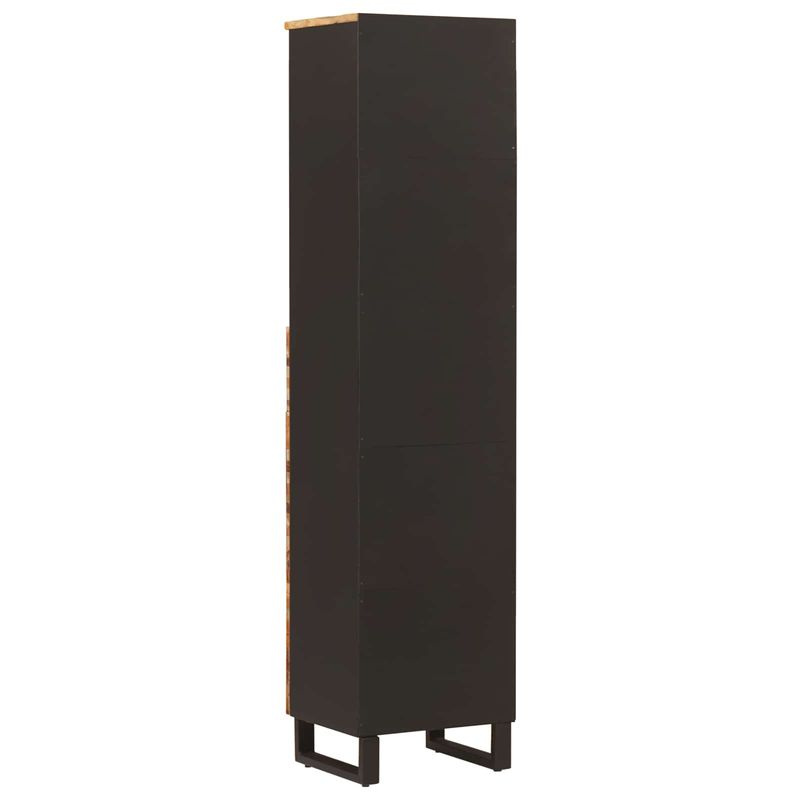 Casa si Gradina - Mobilier - Mobilier baie - Comode baie - Dulap de Baie natural 38 x 33,5 x 160 cm Lemn de mango solid - Infinity.ro