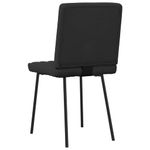 Casa si Gradina - Mobilier - Scaune si fotolii - Scaune - Scaune de bucatarie, 2 buc., negru, piele ecologica - Infinity.ro