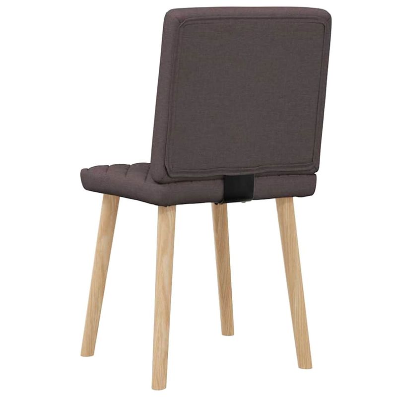Casa si Gradina - Mobilier - Scaune si fotolii - Scaune - Scaune de masa, 2 buc., maro inchis, material textil - Infinity.ro