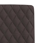 Casa si Gradina - Mobilier - Scaune si fotolii - Scaune - Scaune de masa, 2 buc., maro inchis, material textil - Infinity.ro