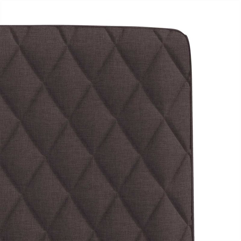 Casa si Gradina - Mobilier - Scaune si fotolii - Scaune - Scaune de masa, 2 buc., maro inchis, material textil - Infinity.ro