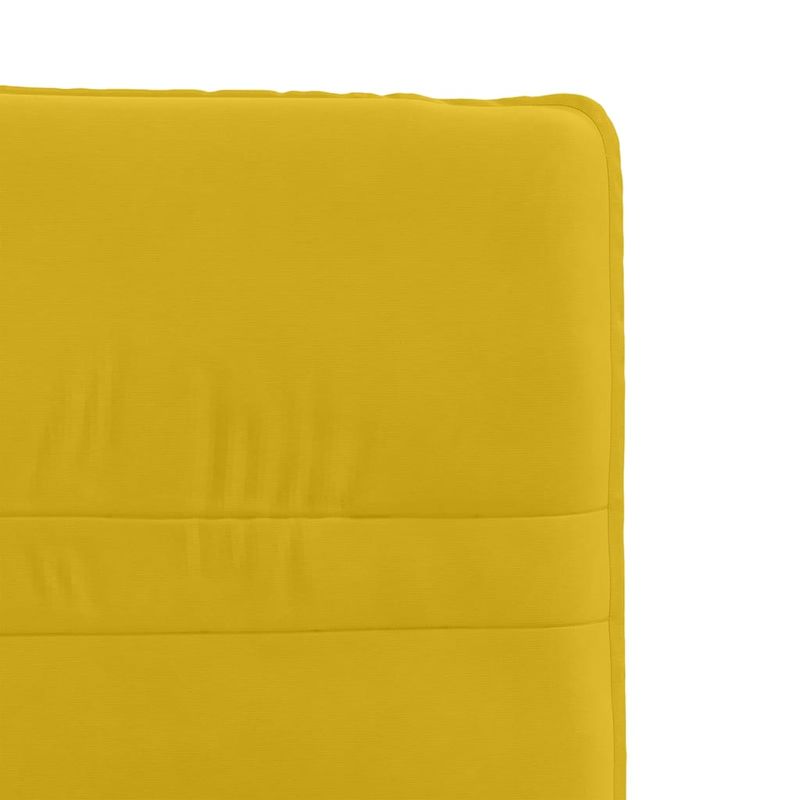 Casa si Gradina - Mobilier - Scaune si fotolii - Scaune - Scaune de bucatarie, 2 buc., galben, catifea - Infinity.ro