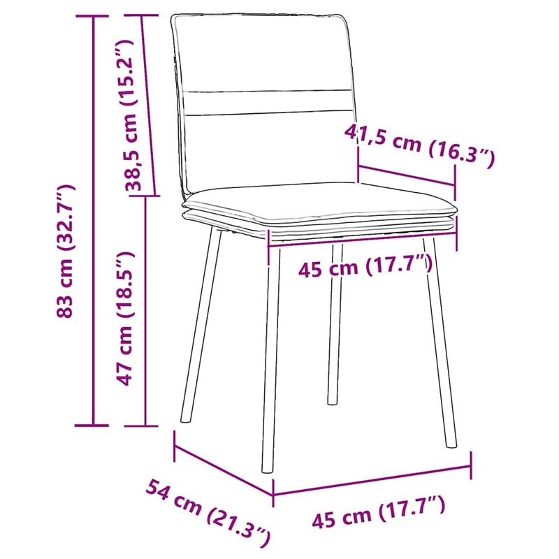 Casa si Gradina - Mobilier - Scaune si fotolii - Scaune - Scaune de bucatarie, 2 buc., negru, catifea - Infinity.ro