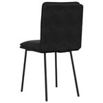 Casa si Gradina - Mobilier - Scaune si fotolii - Scaune - Scaune de bucatarie, 2 buc., negru, catifea - Infinity.ro