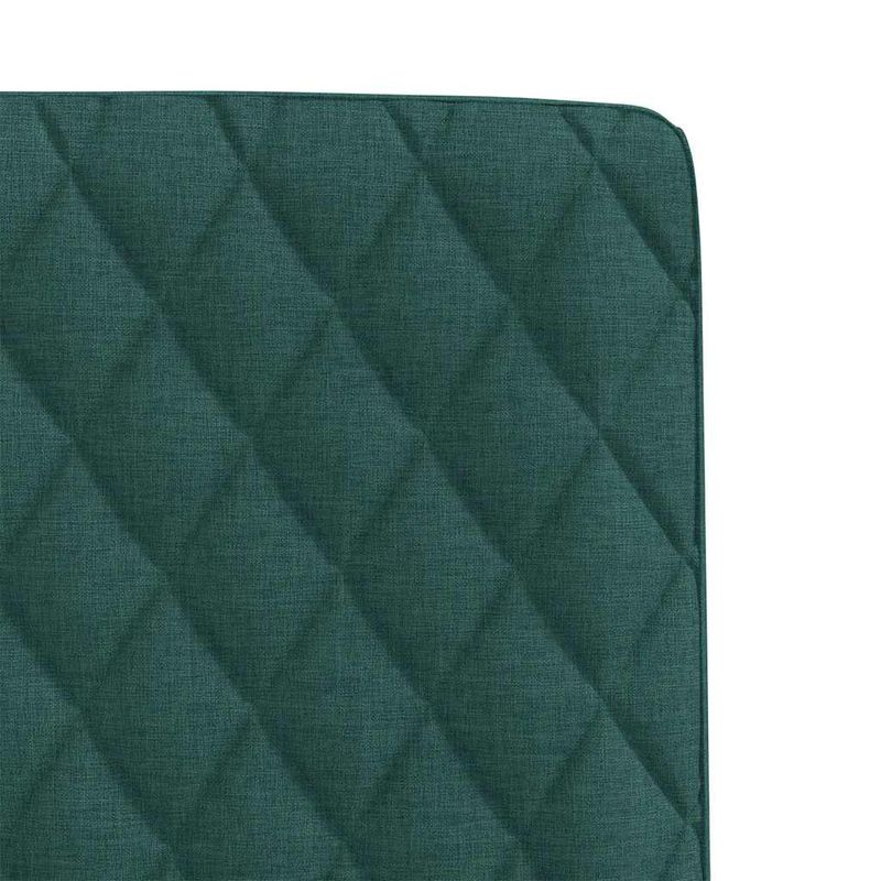 Casa si Gradina - Mobilier - Scaune si fotolii - Scaune - Scaune de bucatarie, 2 buc., verde inchis, material textil - Infinity.ro