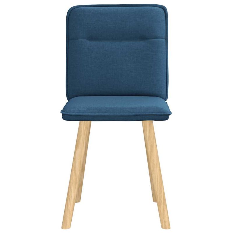 Casa si Gradina - Mobilier - Scaune si fotolii - Scaune - Scaune de bucatarie, 2 buc., albastru, textil - Infinity.ro