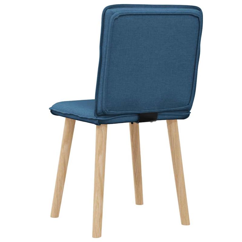 Casa si Gradina - Mobilier - Scaune si fotolii - Scaune - Scaune de bucatarie, 2 buc., albastru, textil - Infinity.ro