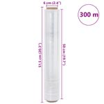 Carti si Birotica - Birotica - Articole ambalare - Film extensibil 2 buc Transparent 20 μm 50 cm x 300 m - Infinity.ro