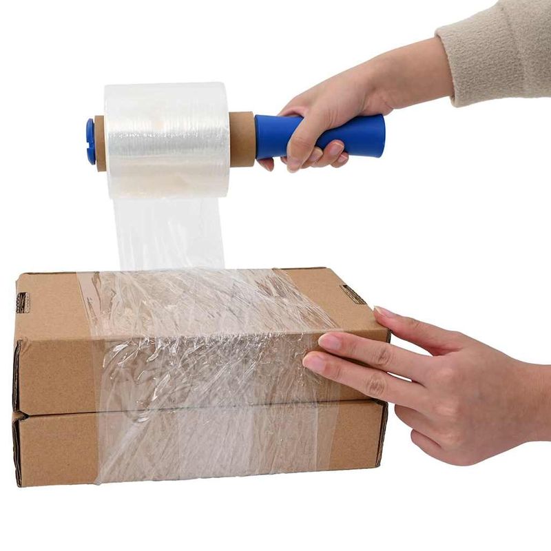 Carti si Birotica - Birotica - Articole ambalare - Filme extensibile 10 buc Transparente 23 µm 10 cm x 300 m - Infinity.ro