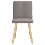 Casa si Gradina - Mobilier - Scaune si fotolii - Scaune - Scaune de bucatarie, 2 buc., gri taupe, material textil - Infinity.ro