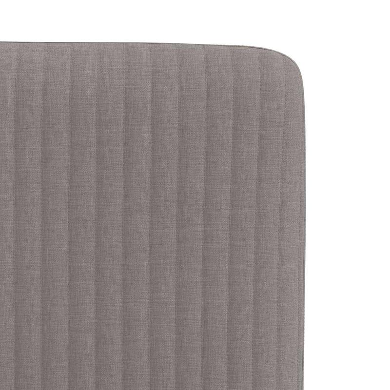 Casa si Gradina - Mobilier - Scaune si fotolii - Scaune - Scaune de bucatarie, 2 buc., gri taupe, material textil - Infinity.ro