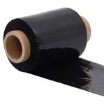 Carti si Birotica - Birotica - Articole ambalare - Pelicule extensibile 50 buc Negru 23 µm 10 cm x 150 m - Infinity.ro
