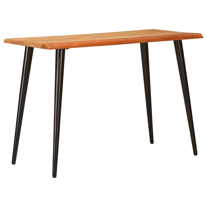 Casa si Gradina - Mobilier - Mese si birouri - Mese bucatarie si dining - Mese de sufragerie Maro si negru 110 x 55 x 75 cm - Infinity.ro