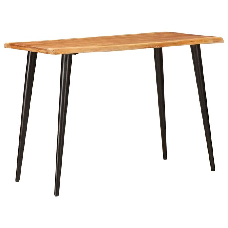 Casa si Gradina - Mobilier - Mese si birouri - Mese bucatarie si dining - Mese de sufragerie Maro si negru 110 x 55 x 75 cm - Infinity.ro