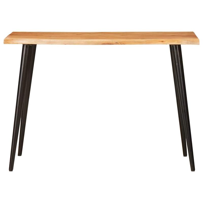 Casa si Gradina - Mobilier - Mese si birouri - Mese bucatarie si dining - Mese de sufragerie Maro si negru 110 x 55 x 75 cm - Infinity.ro