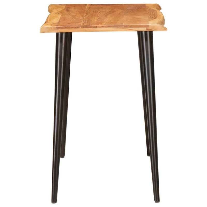 Casa si Gradina - Mobilier - Mese si birouri - Mese bucatarie si dining - Mese de sufragerie Maro si negru 110 x 55 x 75 cm - Infinity.ro