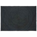 Casa si Gradina - Textile si covoare - Covoare - Covoare casa - Covor Gri inchis 200 x 290 cm Iuta - Infinity.ro