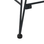 Casa si Gradina - Mobilier - Scaune si fotolii - Scaune - Scaun Bar 2 pcs Negru 55 x 52 x 92 cm Ratan si Fier - Infinity.ro