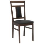 Casa si Gradina - Mobilier - Scaune si fotolii - Scaune - Scaun de sufragerie 2 pcs Maro deschis si negru - Infinity.ro