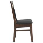 Casa si Gradina - Mobilier - Scaune si fotolii - Scaune - Scaun de sufragerie 2 pcs Maro deschis si negru - Infinity.ro