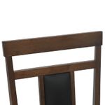 Casa si Gradina - Mobilier - Scaune si fotolii - Scaune - Scaun de sufragerie 2 pcs Maro deschis si negru - Infinity.ro