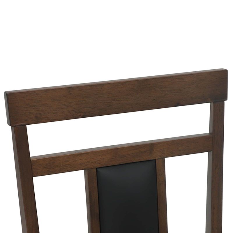 Casa si Gradina - Mobilier - Scaune si fotolii - Scaune - Scaun de sufragerie 2 pcs Maro deschis si negru - Infinity.ro