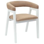 Casa si Gradina - Mobilier - Scaune si fotolii - Scaune - Scaune de dining 2 pcs Alb 54 x 57 x 73 cm - Infinity.ro