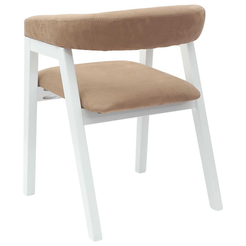 Casa si Gradina - Mobilier - Scaune si fotolii - Scaune - Scaune de dining 2 pcs Alb 54 x 57 x 73 cm - Infinity.ro