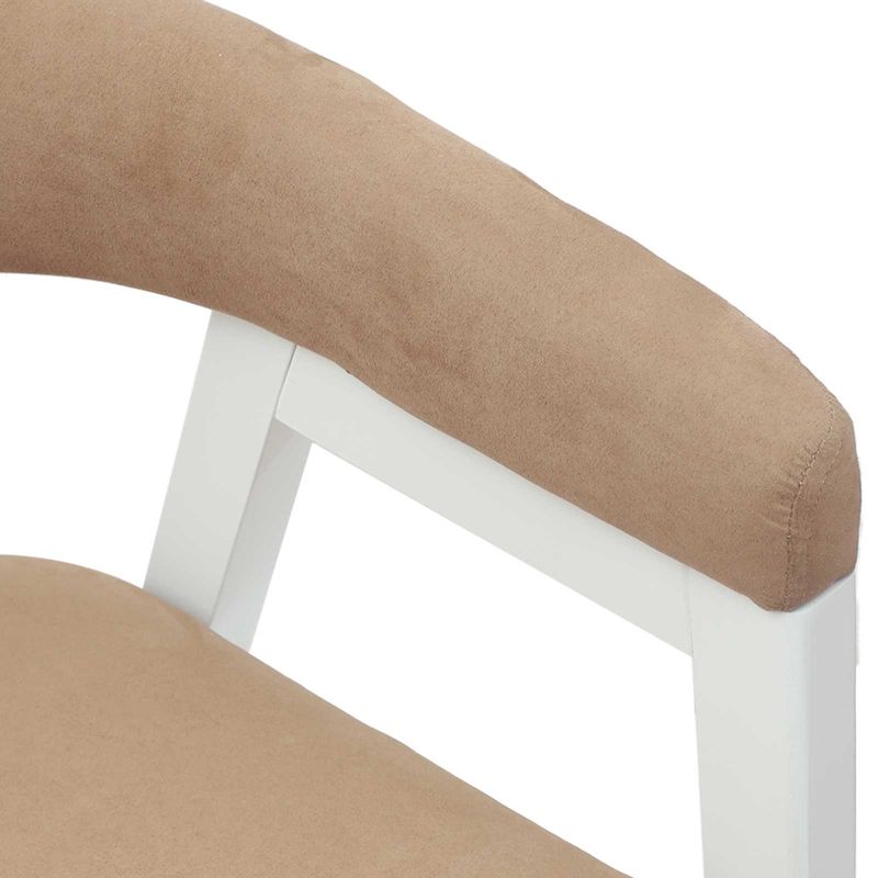 Casa si Gradina - Mobilier - Scaune si fotolii - Scaune - Scaune de dining 2 pcs Alb 54 x 57 x 73 cm - Infinity.ro