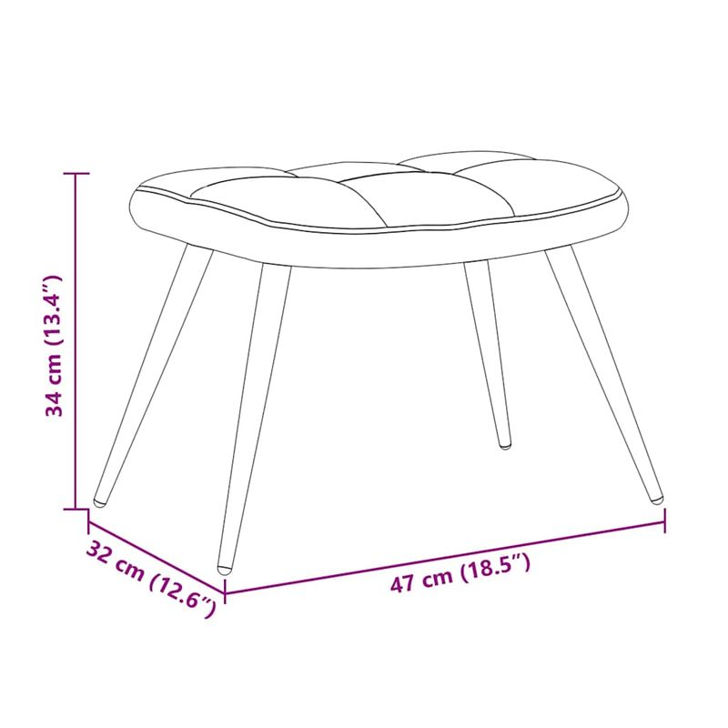 Casa si Gradina - Mobilier - Scaune si fotolii - Fotolii - Fotoliu Relaxant cu Taburet 2 pcs Gri deschis Catifea - Infinity.ro