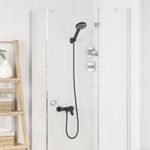 Casa si Gradina - Sanitare - Cazi si cabine de dus - Coloane si seturi de dus - Set de cap de dus Negru G 1 / 2 inci - Infinity.ro