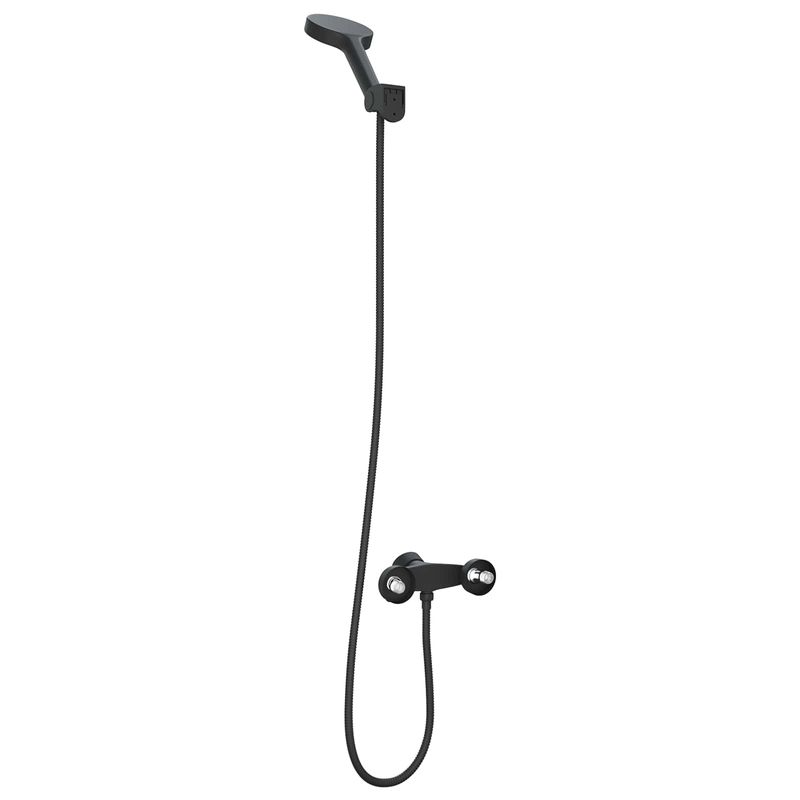 Casa si Gradina - Sanitare - Cazi si cabine de dus - Coloane si seturi de dus - Set de cap de dus Negru G 1 / 2 inci - Infinity.ro