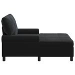 Casa si Gradina - Mobilier - Scaune si fotolii - Fotolii - Sezlong de relaxare cu perna Negru 91 x 157 x 91 cm Catifea - Infinity.ro