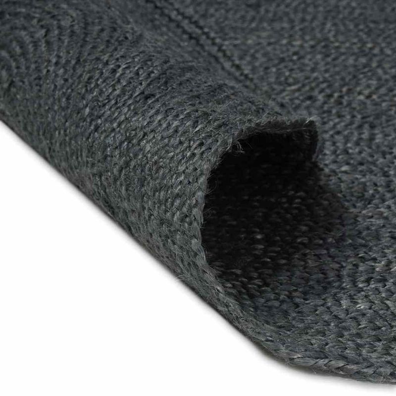 Casa si Gradina - Textile si covoare - Covoare - Covoare casa - Covor Natural si Negru 300 x 300 cm Iuta - Infinity.ro