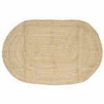 Casa si Gradina - Textile si covoare - Covoare - Covoare casa - Covor Natural si Alb 205 x 305 cm Iuta - Infinity.ro