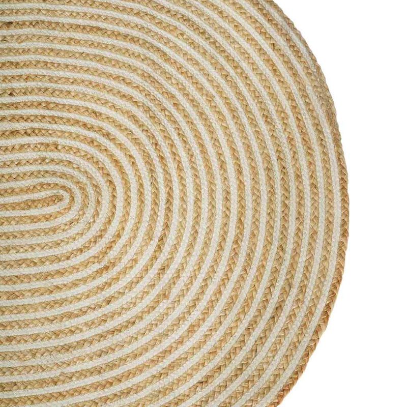 Casa si Gradina - Textile si covoare - Covoare - Covoare casa - Covor Natural si Alb 205 x 305 cm Iuta - Infinity.ro