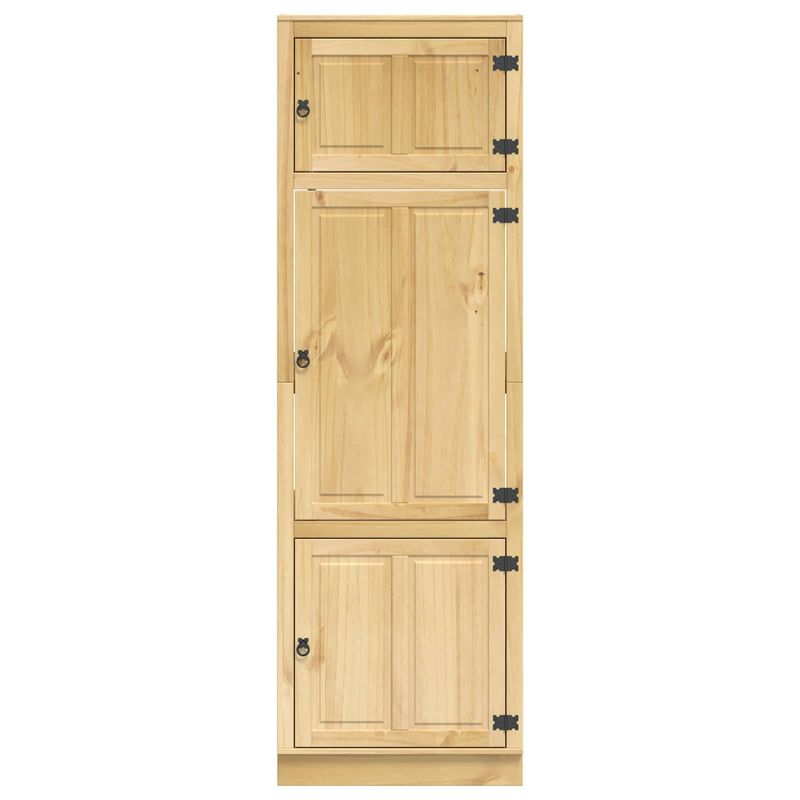 Casa si Gradina - Mobilier - Comode si corpuri - Corpuri bucatarie - Dulap cu raft cu usa Miere 60 x 32 x 40 cm Lemn de pin masiv - Infinity.ro