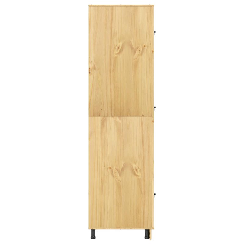 Casa si Gradina - Mobilier - Comode si corpuri - Corpuri bucatarie - Dulap cu raft cu usa Miere 60 x 32 x 40 cm Lemn de pin masiv - Infinity.ro