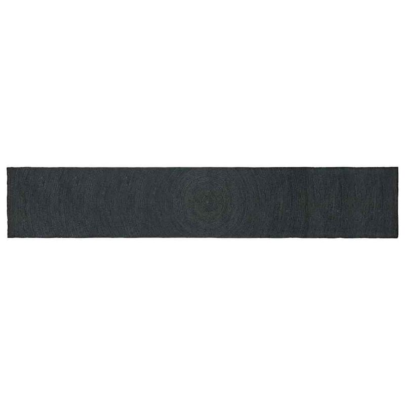 Casa si Gradina - Textile si covoare - Covoare - Covoare casa - Covor Gri inchis 80 x 400 cm Iuta - Infinity.ro