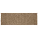 Casa si Gradina - Textile si covoare - Covoare - Covoare casa - Covor Gri 80 x 200 cm Iuta - Infinity.ro