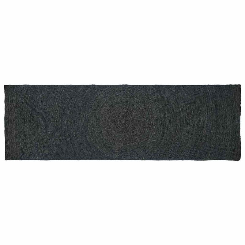 Casa si Gradina - Textile si covoare - Covoare - Covoare casa - Covor Gri inchis 80 x 300 cm Iuta - Infinity.ro