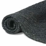 Casa si Gradina - Textile si covoare - Covoare - Covoare casa - Covor Gri inchis 240 x 340 cm Iuta - Infinity.ro