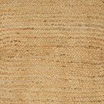 Casa si Gradina - Textile si covoare - Covoare - Covoare casa - Covor Natural si Negru 300 x 300 cm Iuta - Infinity.ro