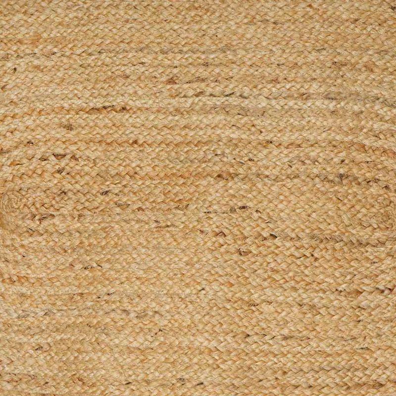 Casa si Gradina - Textile si covoare - Covoare - Covoare casa - Covor Natural si Negru 300 x 300 cm Iuta - Infinity.ro