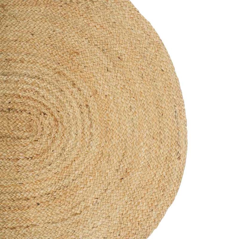 Casa si Gradina - Textile si covoare - Covoare - Covoare casa - Covor Natural si Negru 300 x 300 cm Iuta - Infinity.ro