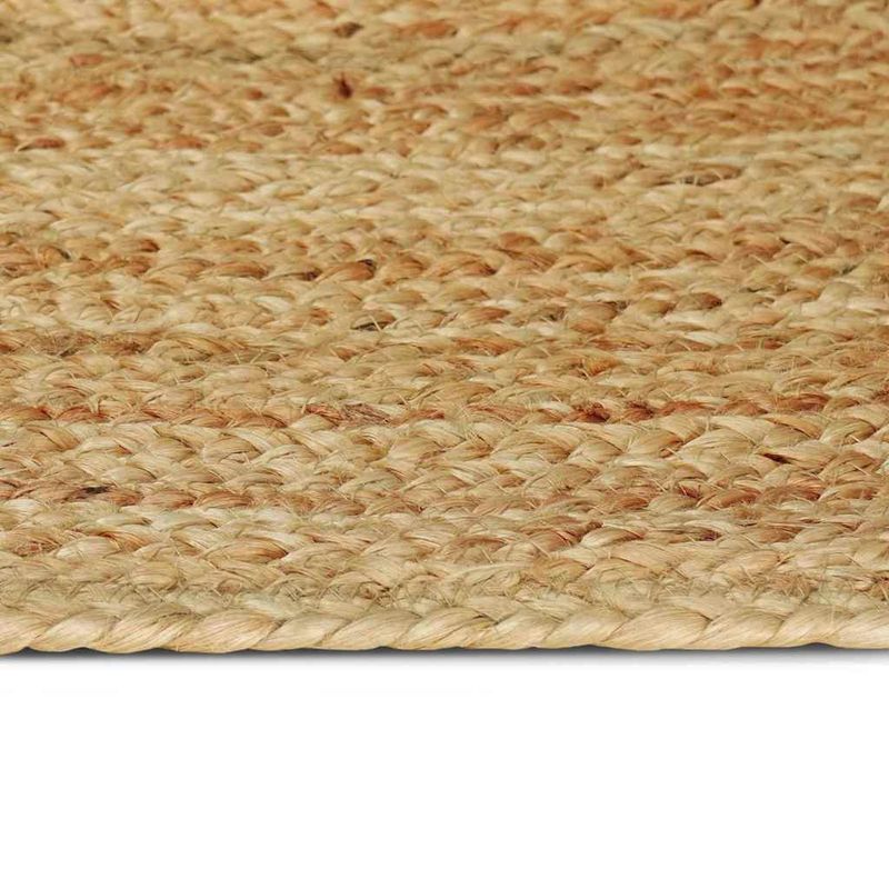 Casa si Gradina - Textile si covoare - Covoare - Covoare casa - Covor Natural si Negru 300 x 300 cm Iuta - Infinity.ro
