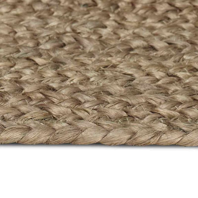Casa si Gradina - Textile si covoare - Covoare - Covoare casa - Covor Natural si Negru 300 x 300 cm Iuta - Infinity.ro